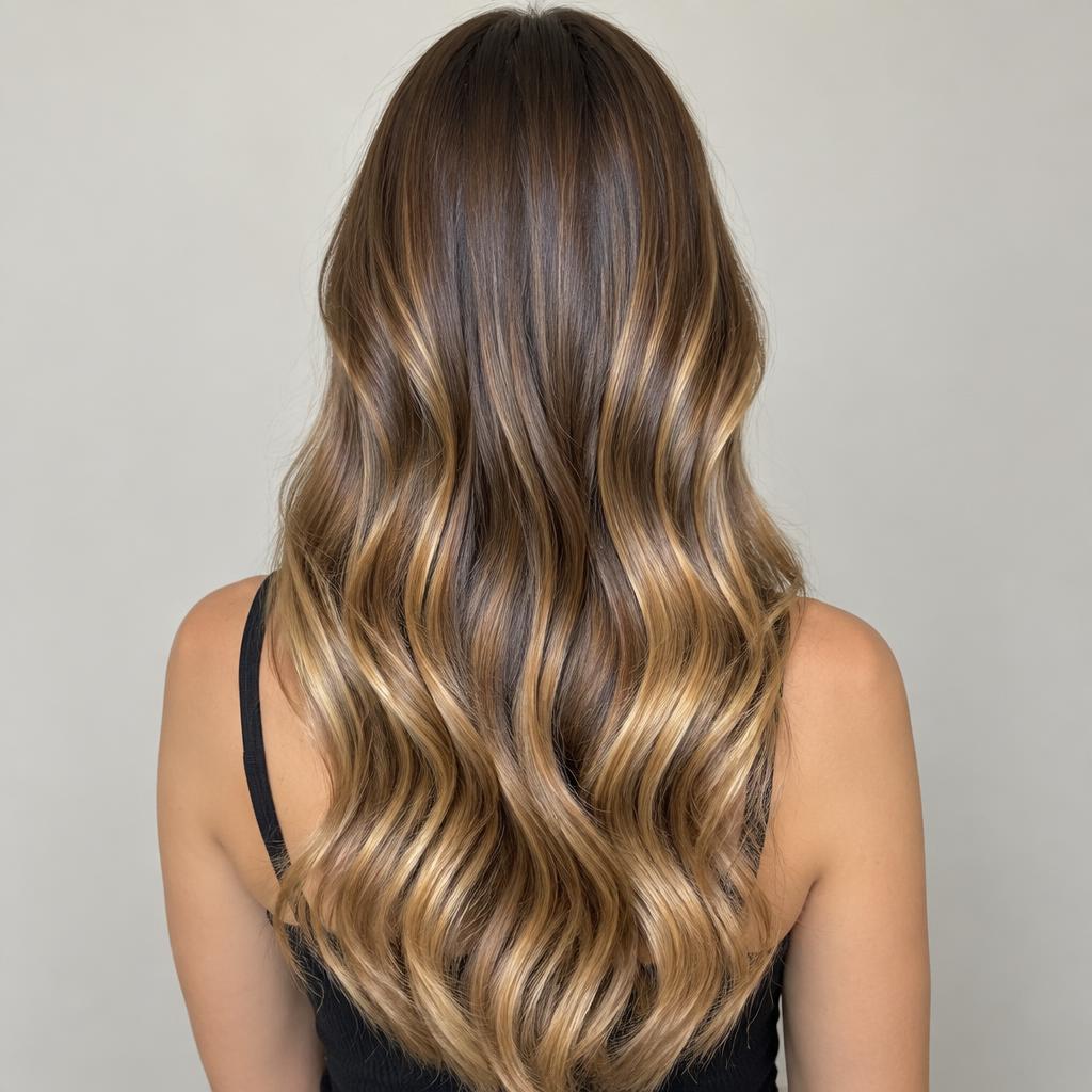 Balayage refresh before and after, Winchester salon – after