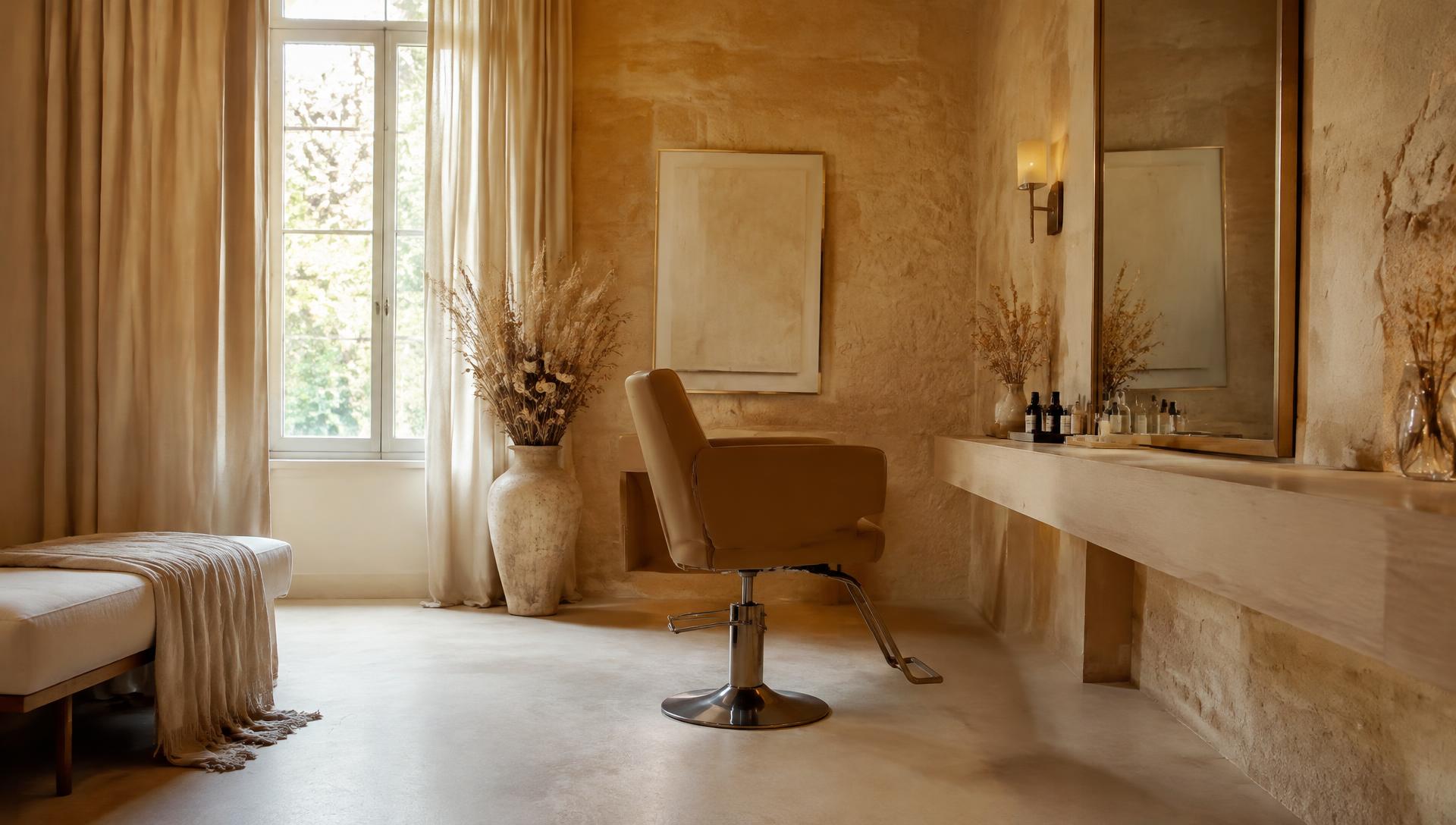 Private hair salon in Winchester with a single styling chair